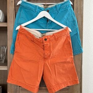 Bulk 2 - Hollister Men Classic Chino 100%cotton Summer Shorts size 33/34